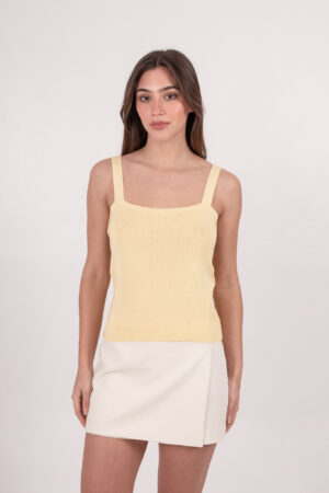 #028 | Musculosa cuadrada | Hilo lycra
